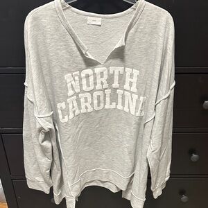 Gray North Carolina Sweatshirt